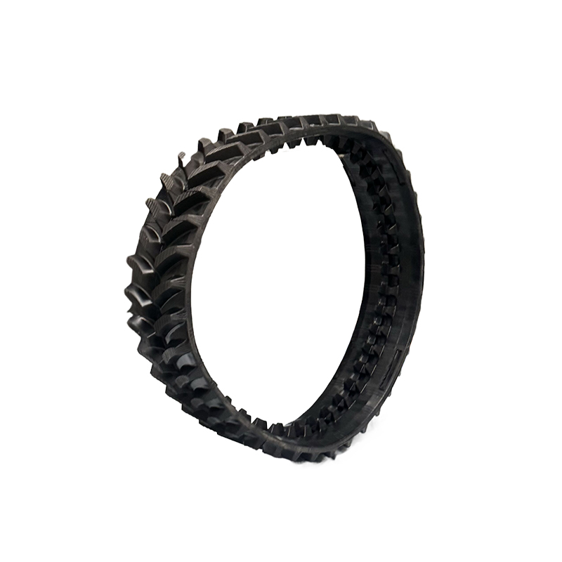Индивидуальная оптовая сельскохозяйственная трактора 230 мм*72 мм резиновая дорожка толщиной